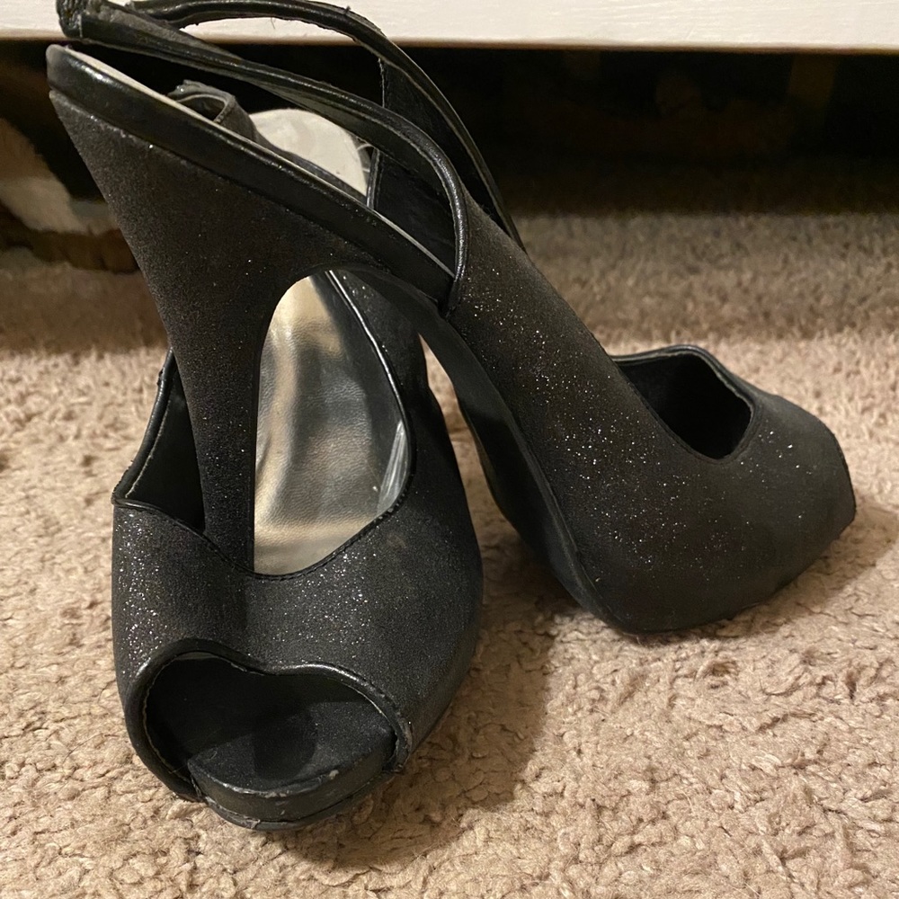 Black heels